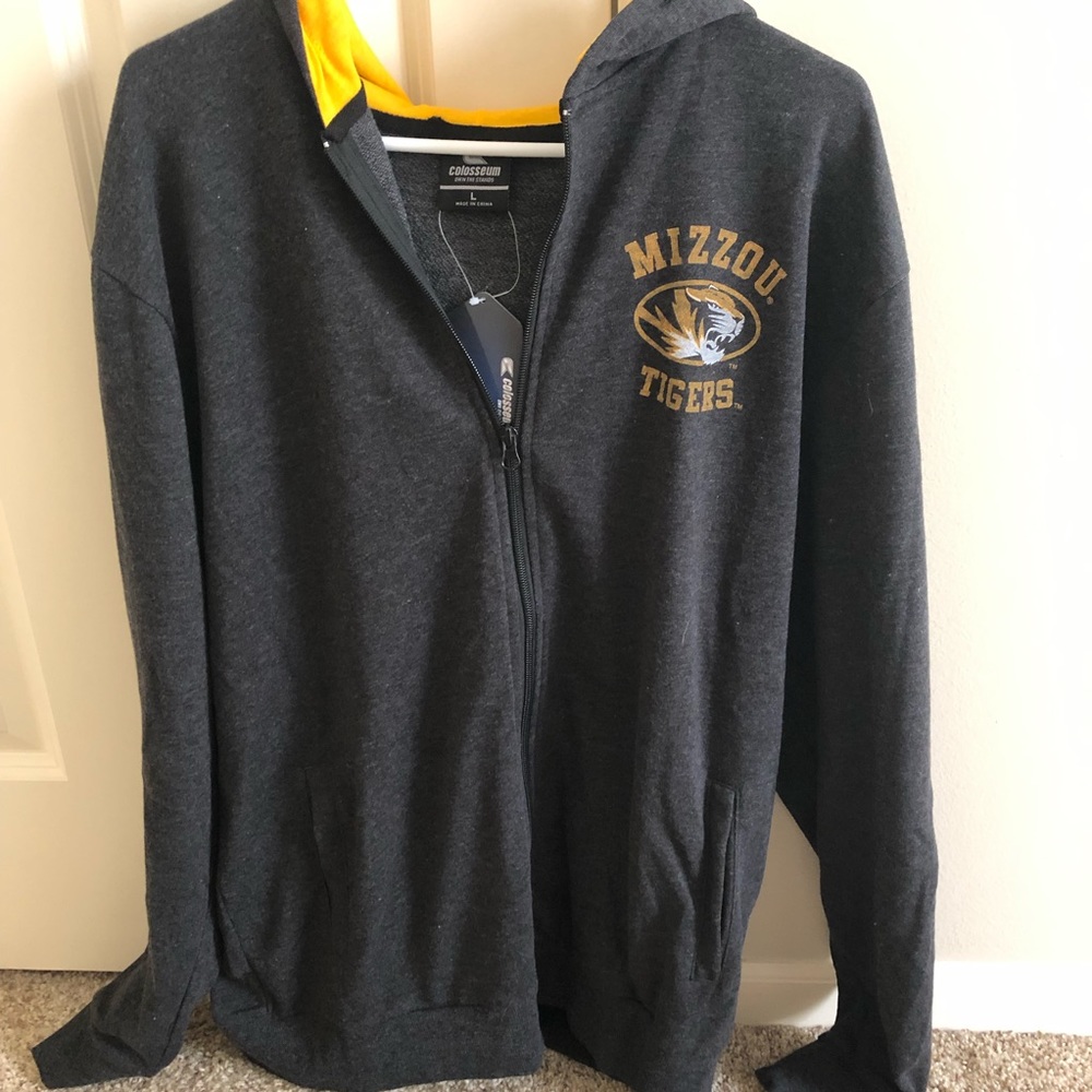Missouri Tigers full zip hoodie